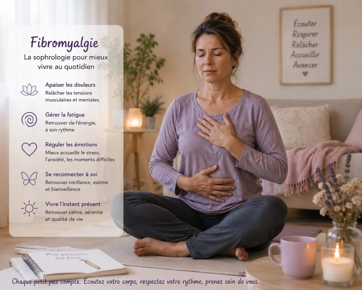 sophrologie fibromyalgie grasse 06 respiration gestion douleurs fatigue emotions bien etre