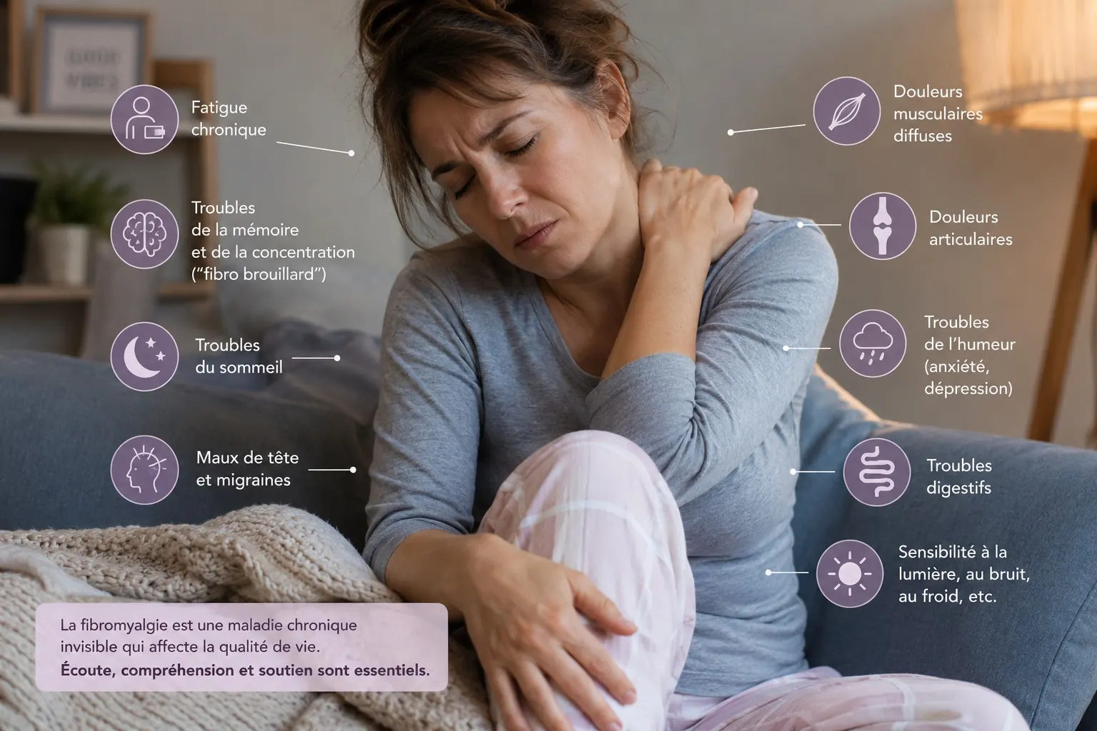 symptomes fibromyalgie sophrologie grasse 06 douleurs fatigue chronique sommeil emotions
